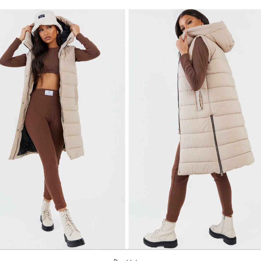 PrettyLittleThing Long Vest